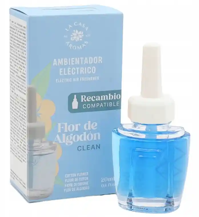 Electric Air Freshener 'Cotton Flower' (Refill) - Bath and Body