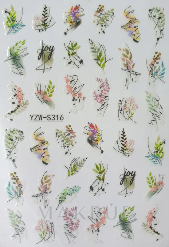 Nail Slider Stickers - Nails