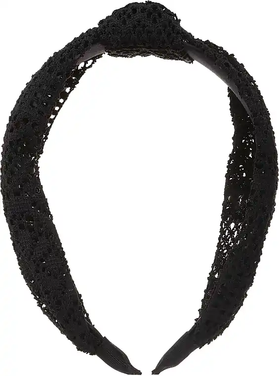 Hair Band, FA-5636, black with lace