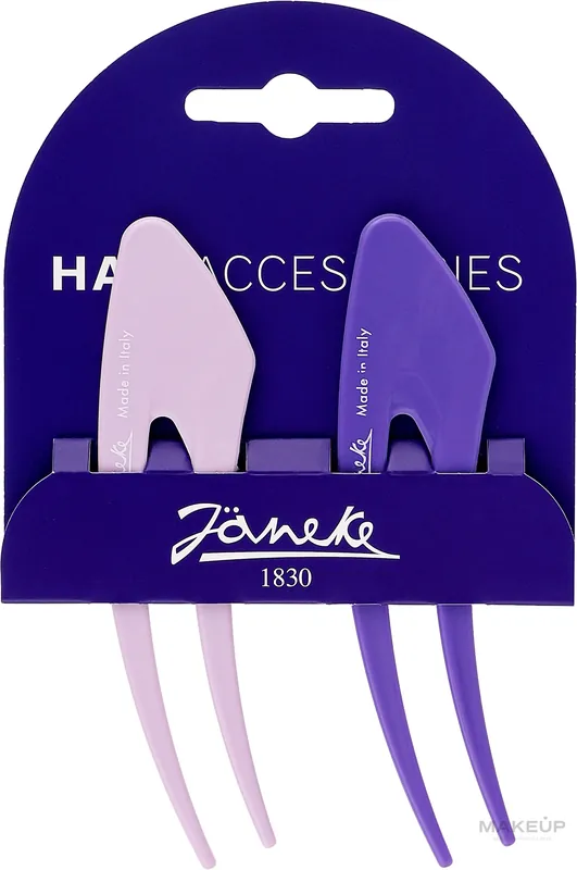 Hair Pins, 12.5 cm, viola - Accessories