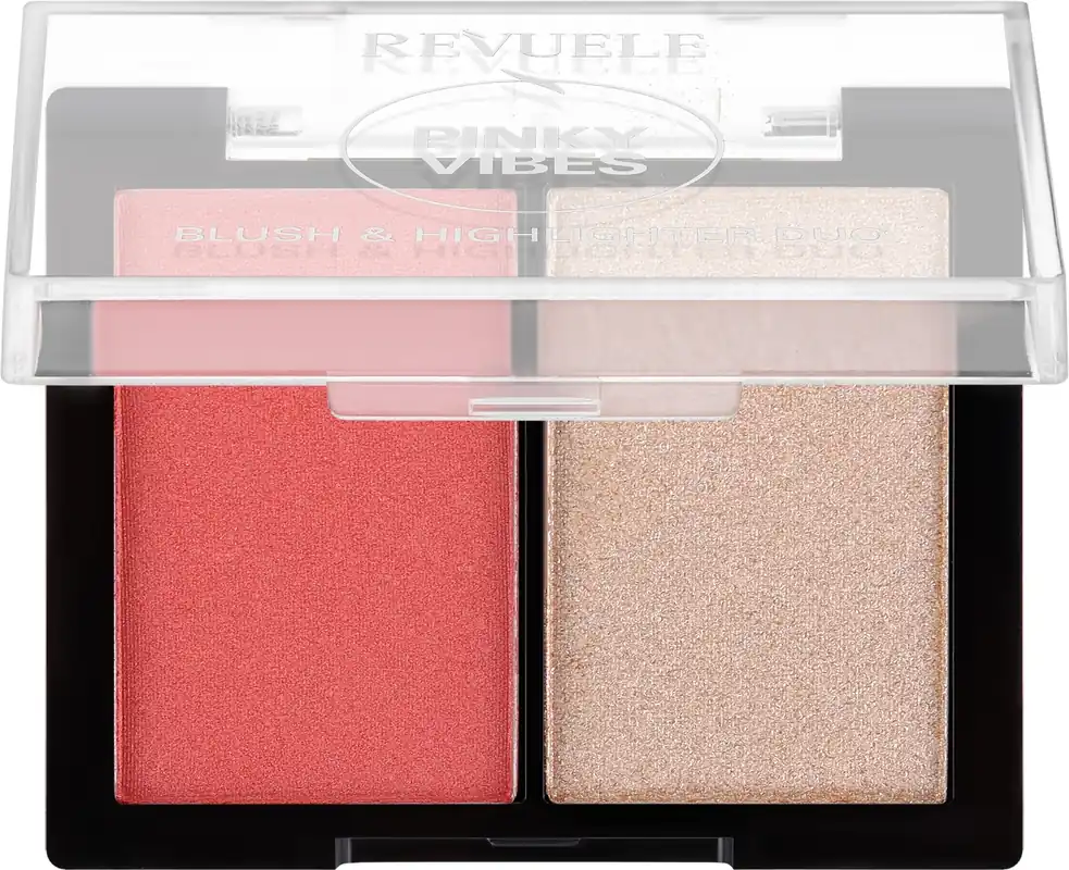Blush & Highlighter Palette - Makeup