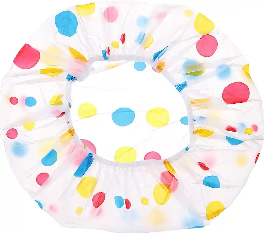 Bathing cap, 30369, polka-dotted