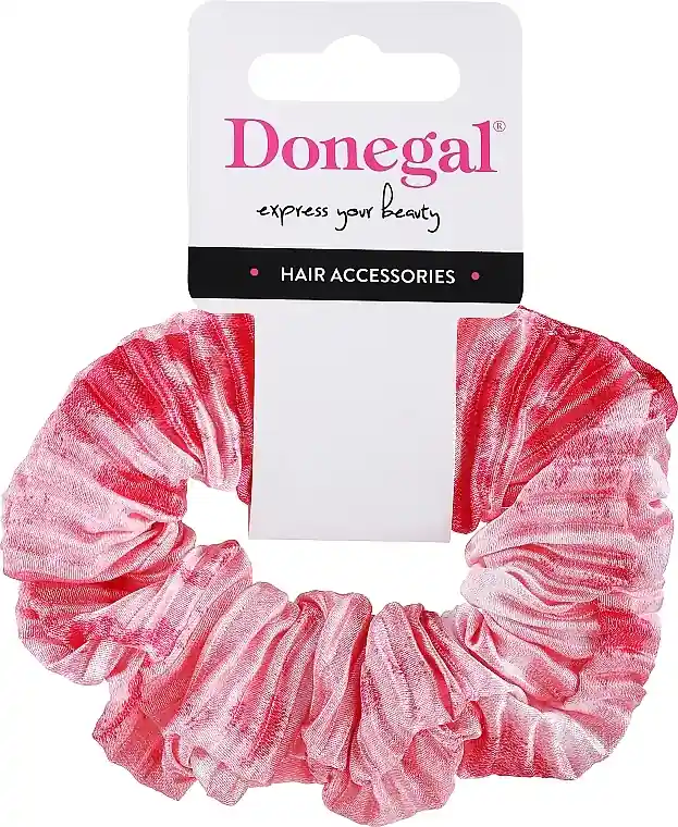 Hair Tie FA-5641+1, pink-red