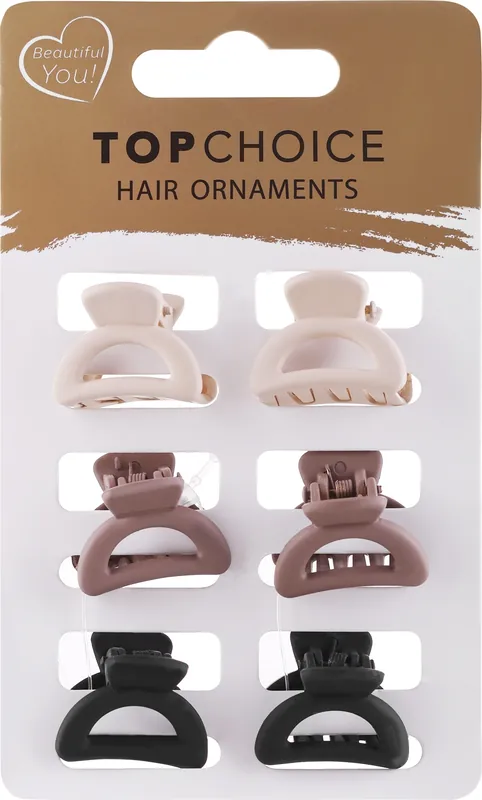 Claw Clip Set 20711, 6 pcs - Accessories