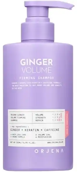 Ginger Shampoo for Damaged & Thin Hair