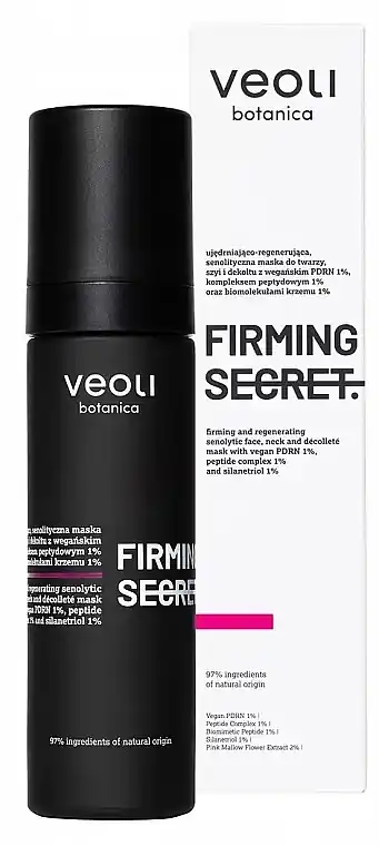 Senolytic Face, Neck & Décolleté Mask for Firmness & Regeneration - Skin Care Products