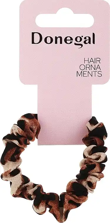 Hair Tie, FA-5640, in Leopard Print