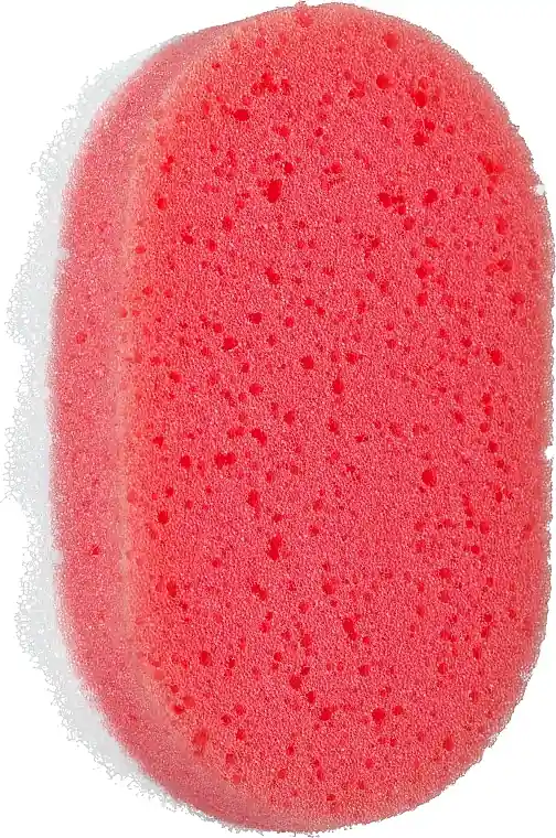 Bath Sponge, oval, red - Accessories