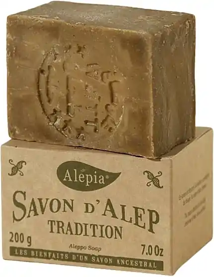 Traditional Aleppo Soap with 1% Laurel Oil - Bath and Body