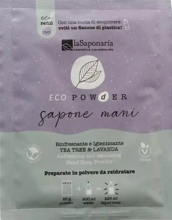 Powdered soap with tea tree oil and lavender - Bath and Body