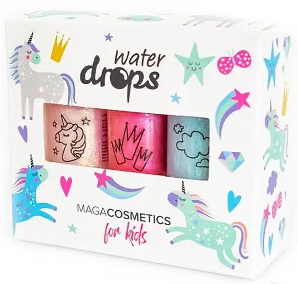 Kids Nail Polish Set 'Winter Magic Kingdom' - Nails