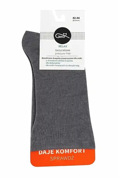 Relax Cotton Socks, antracit - Clothes