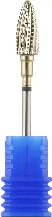 Carbide Nail File Drill Bit (zircon), corn, 6 mm, black - Accessories