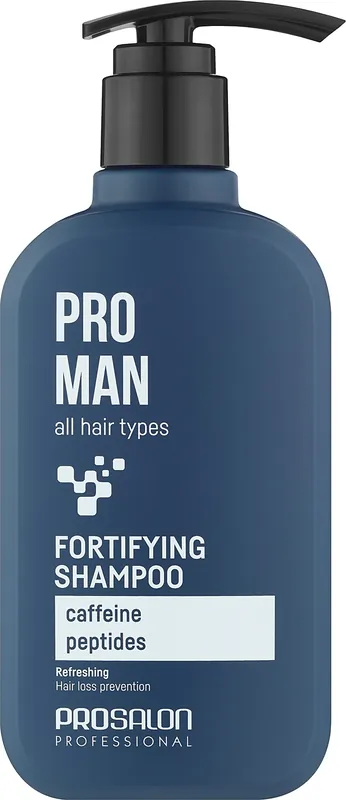 Men's firming shampoo for all hair types