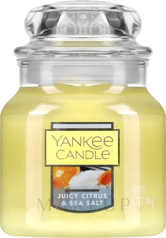 Scented Candle in Jar "Juicy Citrus & Sea Salt" - Bath and Body