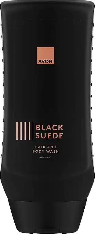 Avon Black Suede New Design - Bath and Body