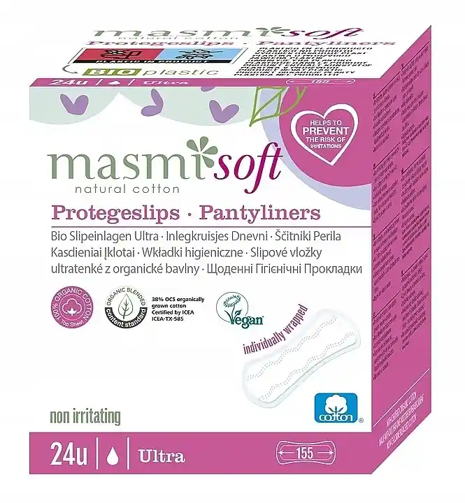 Ultra-Thin Pantyliners, 24 pcs
