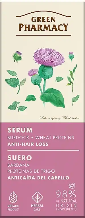 Anti-Hair Loss Serum "Burdock and Wheat Proteins"