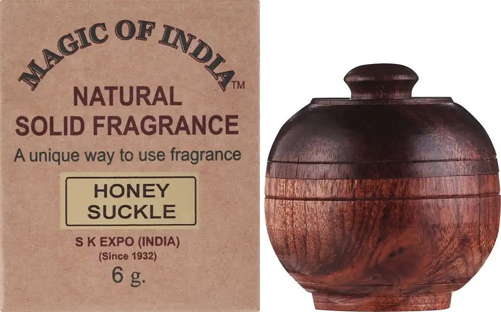 Natural Solid Fragrance "Honey Suckle" - Bath and Body