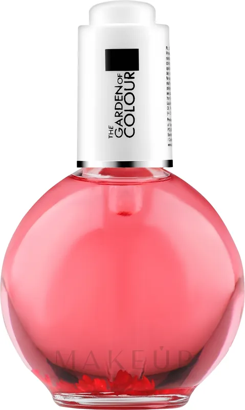 Nail and Cuticle Oil with Flowers "Raspberry" - Nails