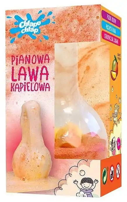 Foaming Bath Lava "Mango" - Bath and Body