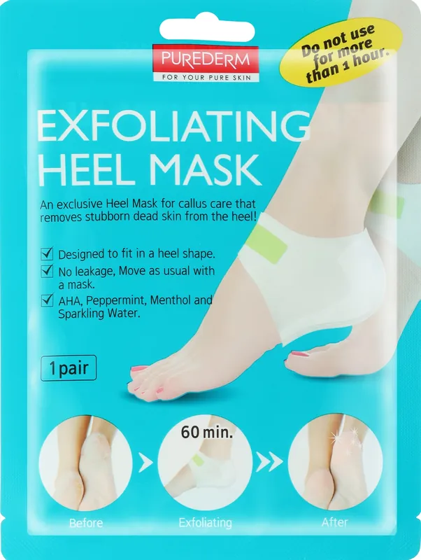 Exfolaiting Heel Mask - Bath and Body