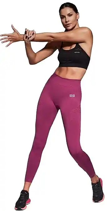 Seamless Technology Women Leggings, jelly berry - Clothes
