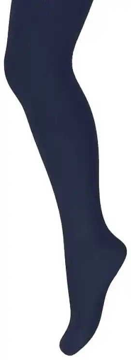 Plain Kids Tights, 0-2 years, navy