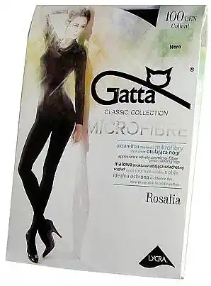 Tights "Rosalia" 100 Den, nero - Clothes
