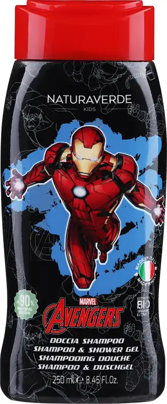Captain America Shampoo & Shower Gel for Kids - Bath and Body