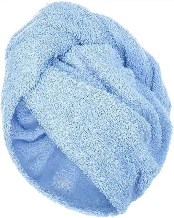 Drying Hair Towel Wrap, blue - Accessories
