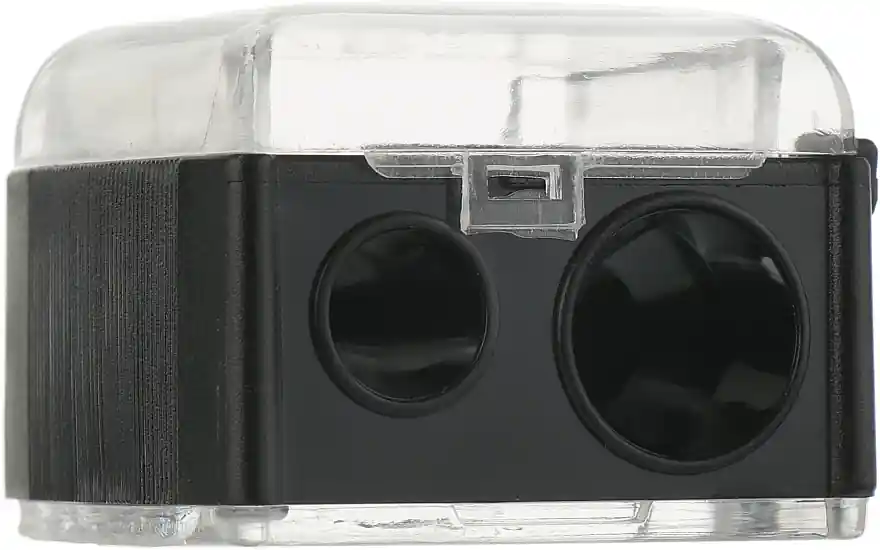Double Pencil Sharpener, black - Accessories
