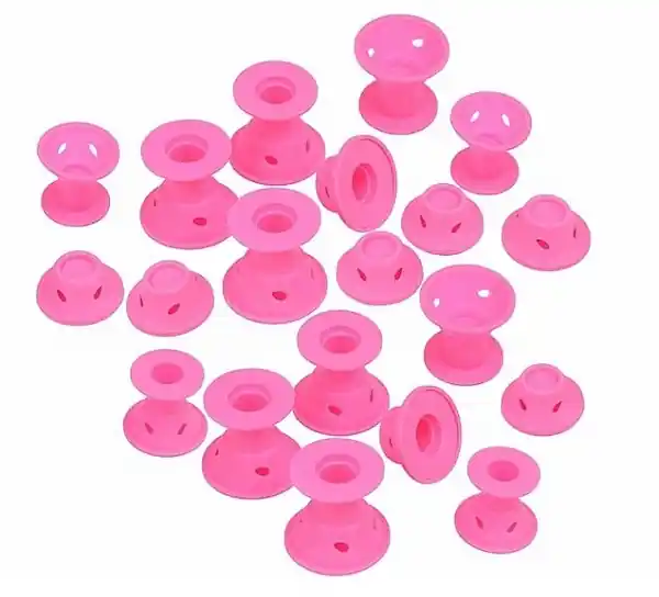 Silicone Hair Curling Rollers, 20 pcs. - Accessories