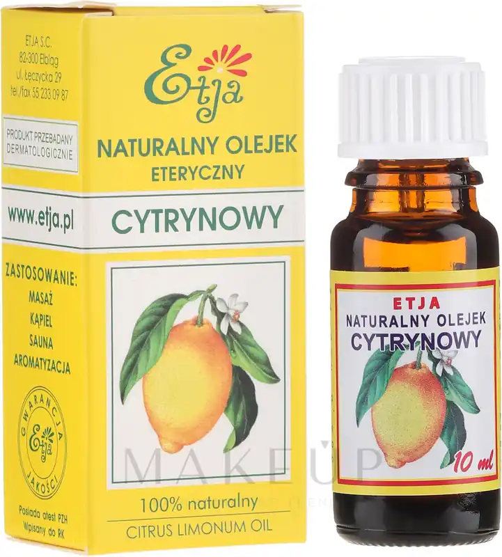 Natural Lemon Essential Oil - Bath and Body