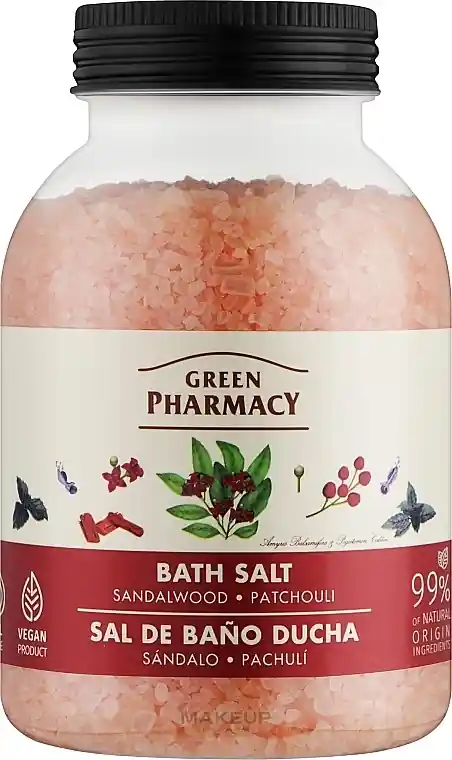 Bath Salt 'Sandal and Patchouli' - Bath and Body