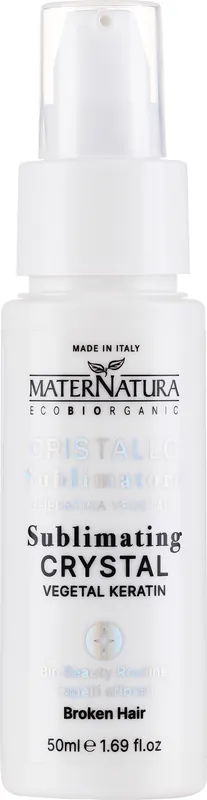 Liquid hair crystals with plant-based keratin