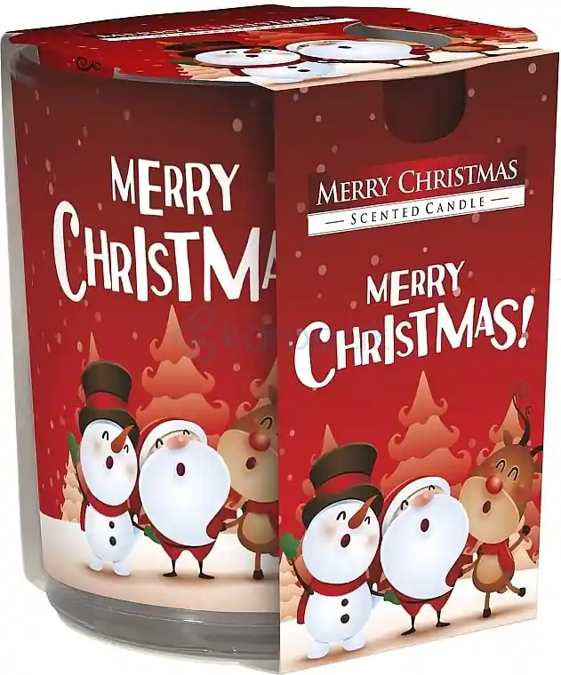 Merry Christmas Scented Candle - Bath and Body
