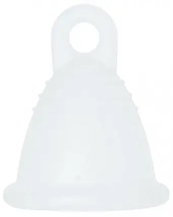 Menstrual Cup with Loop, size XL, clear - Accessories