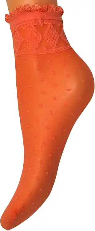 Women Socks 'Monica', coral - Clothes