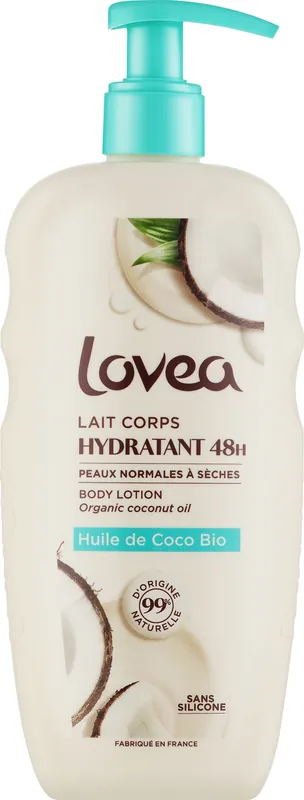 Moisturizing Body Milk with Organic Coconut - Bath and Body