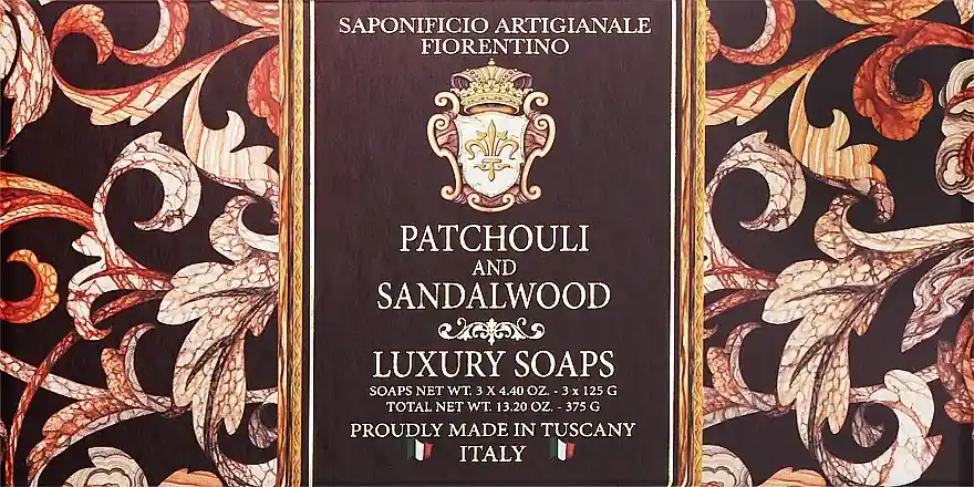 Soap Set "Patchouli & Sandalwood" - Bath and Body
