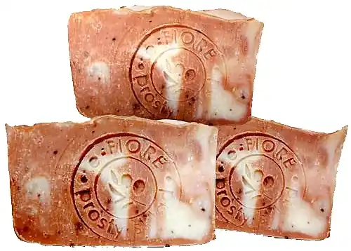 Natural Handmade Soap "Raspberry And Oat Milk" - Bath and Body