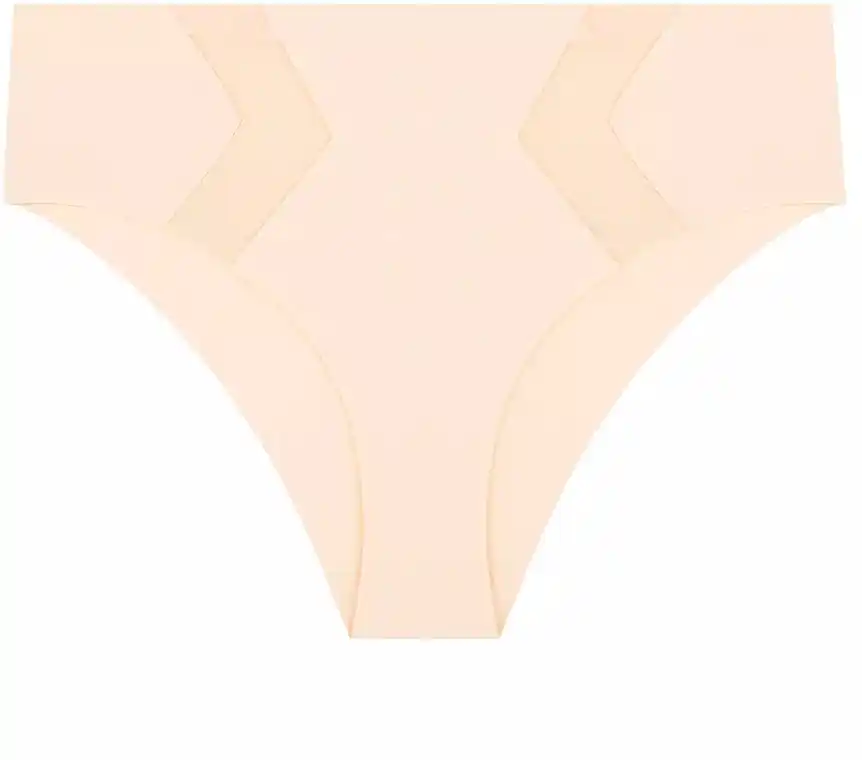 Women's Seamless Bikini Panties, BCL650-011, Yellow
