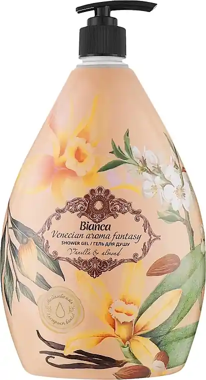Shower Gel with Vanilla Extract and Almond Oil - Bath and Body