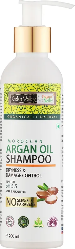 Shampoo with Argan Oil for Dry and Damaged Hair, pH 5.5