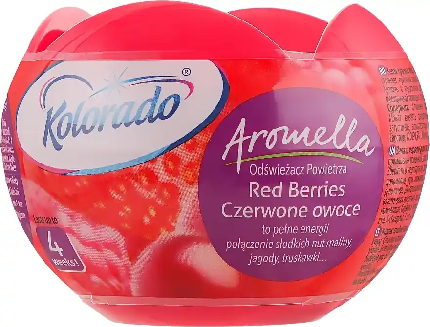 Red Berries Gel Air Freshener - Bath and Body