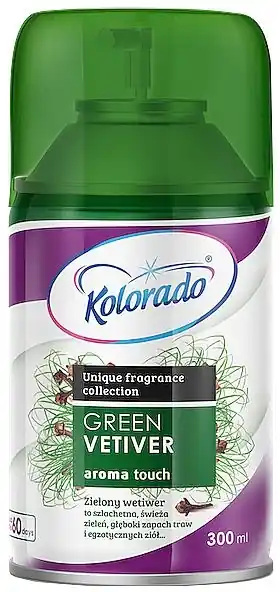 Automatic Air Freshener Refill 'Green Vetiver' - Bath and Body