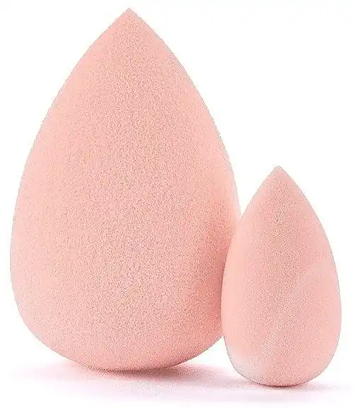 Makeup Sponge Set, regular & small, pink - Accessories