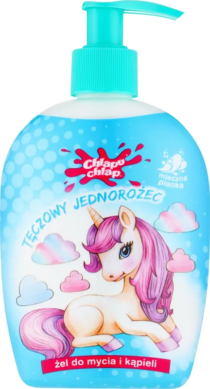 Kids Shower Gel "Rainbow Unicorn", milk foam - Bath and Body