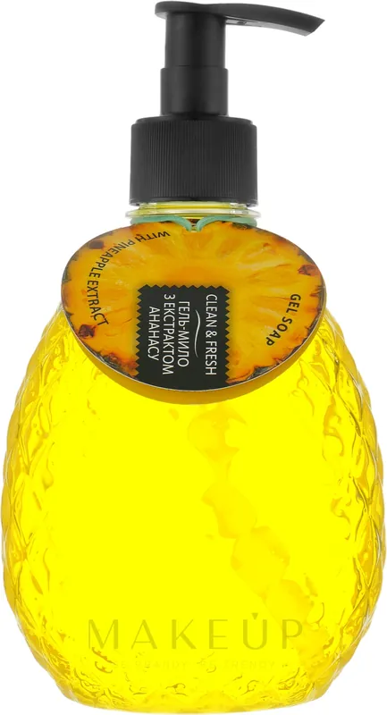 Gel Soap with Pineapple Extract - Bath and Body